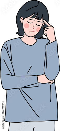worried woman