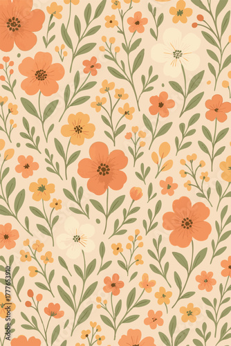 seamless floral pattern