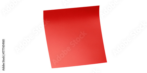 Red square paper note isolated on a transparent background Free Download Red square paper note isolated on a transparent background - GFXLoad