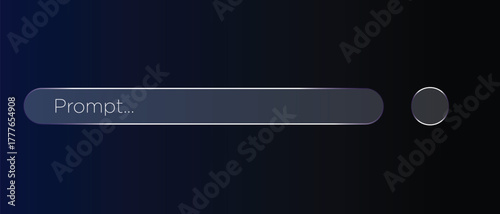 web design template with blue gradient background