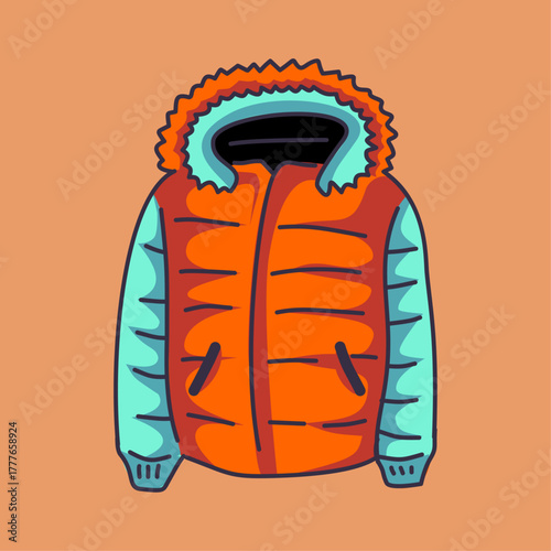 jacket for travelling illustration