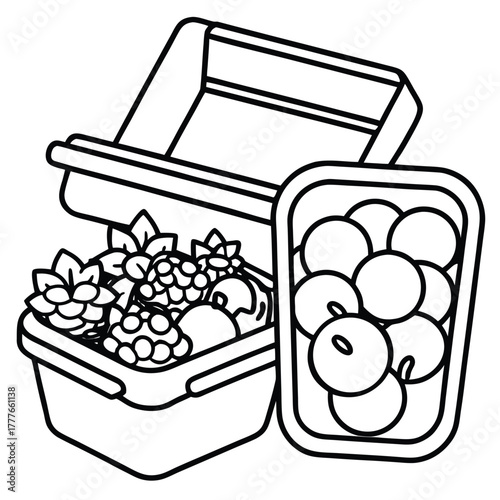 Jar of jam illustration icon design for web, print, and business document