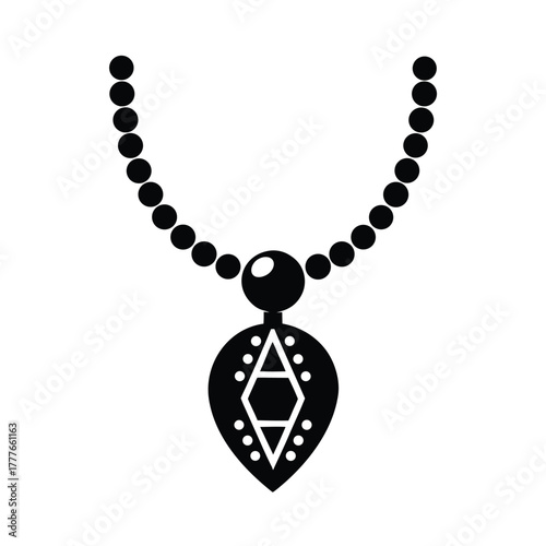 Ethiopian Bead Necklace Icon