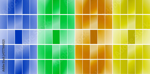 Textured Graduated Background Set. A collection of vector shiny gradients for borders, frames, and ribbons. A multicolored abstract pattern in natural and calm tones. The best blurred design for your 