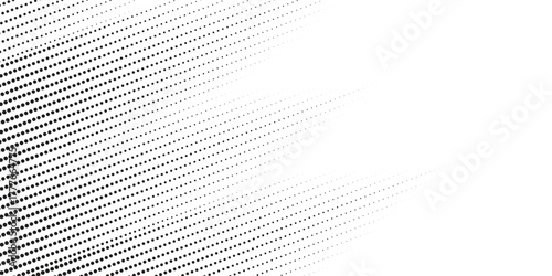 Abstract halftone wave dotted background. Futuristic twisted grunge pattern, dot, circles