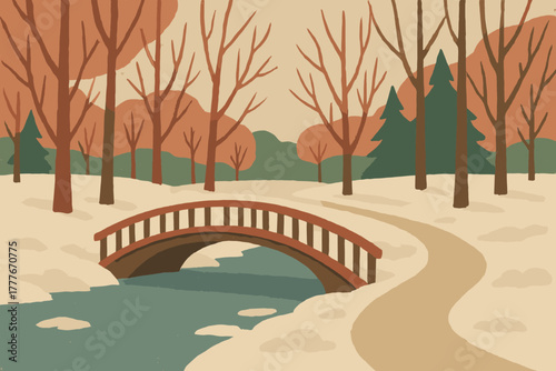 Negative numbers snowy digital colors captions workstation icon marks geometric bridge serenity
