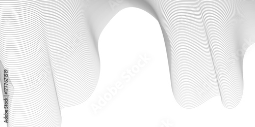 Abstract white paper background with cold blue water drop from silver metal faucet