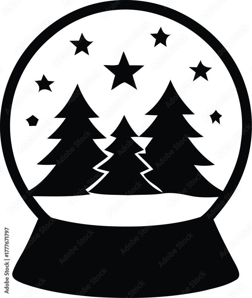 Fototapeta premium christmas tree vector