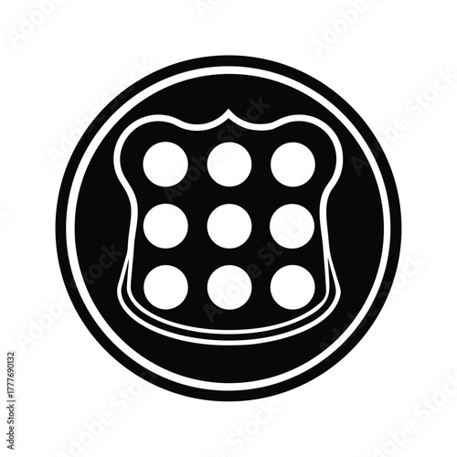 Foundation Palette Icon Outline