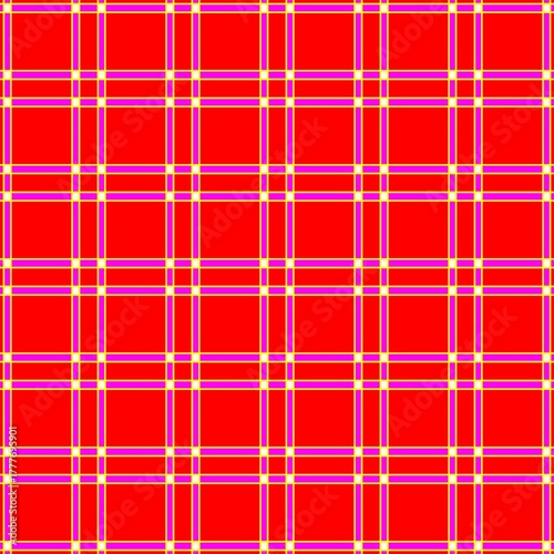 red plaid pattern