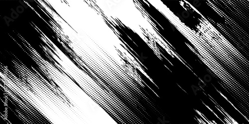 Tire tracks background for rally, drift, motocross, off-road and other auto and motorsport. Black tire marks on a white background with a worn effect and splashes of dirt. Vector isolated texture