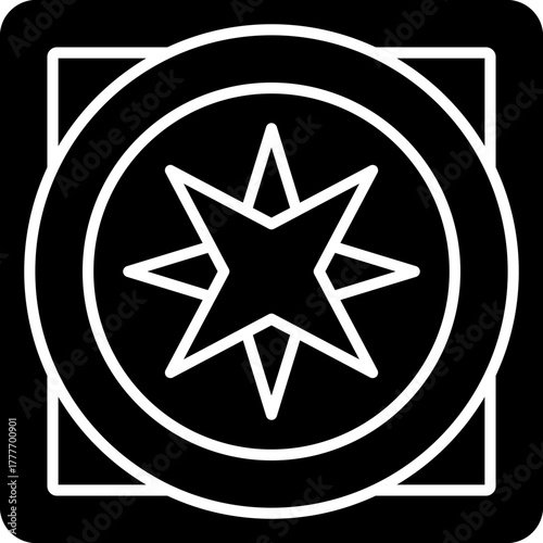 CompassIcon Vector Element