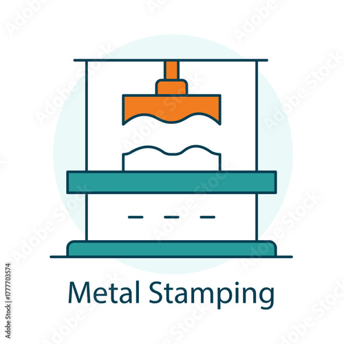 Factory Press Stamping Metal Tool editable stroke