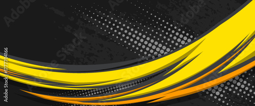 Car wrap decal design vector, custom livery race rally car vehicle sticker and tinting.