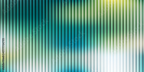 Colorful gradient background with ripple effect in blue, yellow, pink, and purple creates an aesthetic backdrop