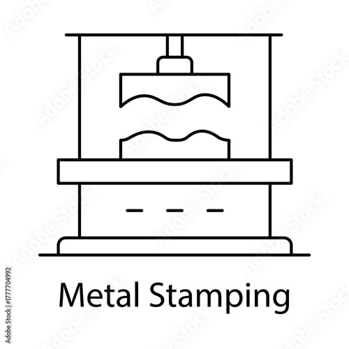 tamping Metal Press Tool Factory editable stroke