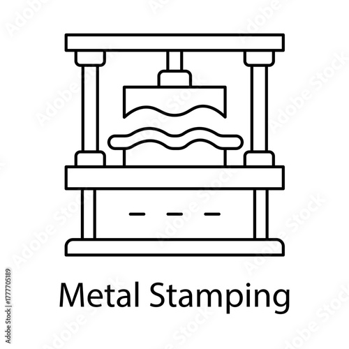 Stamping Press Factory Machine Industry editable stroke