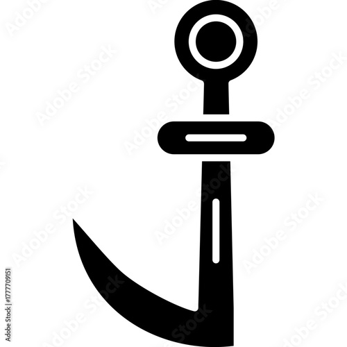 Hook Icon Vector Element