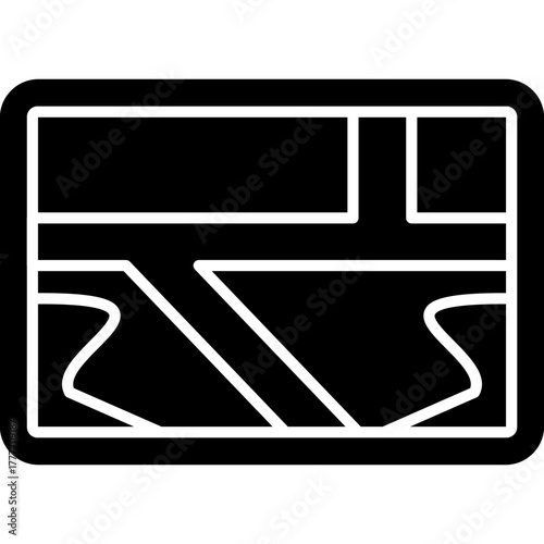 Map Icon Vector Element