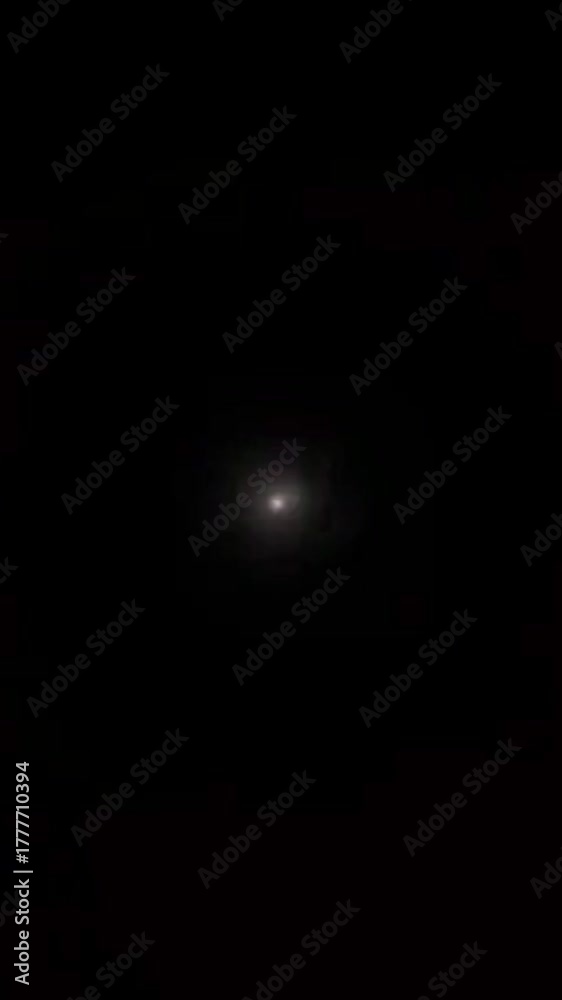 Celestial Glow A Captivating View of the Moon Amidst the Dark Cosmos of Space 4k Motion animations