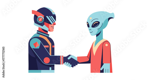 Interstellar Alliance: A Cosmic Agreement Between Man And Extraterrestrial Beings