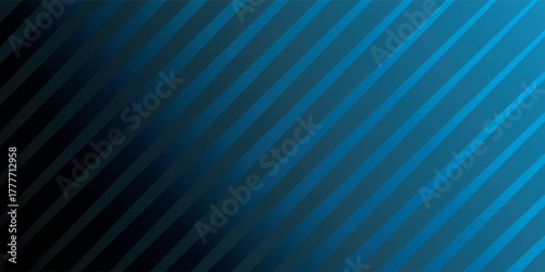 Abstract Blue Diagonal Lines with Gradient and Textured Appearance.