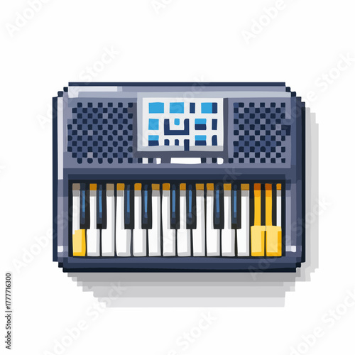 Pixel Synth Keyboard