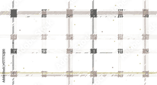 Flat abstract geometric grid pattern with muted earth tones creating a modern and clean aesthetic background or texture design concept