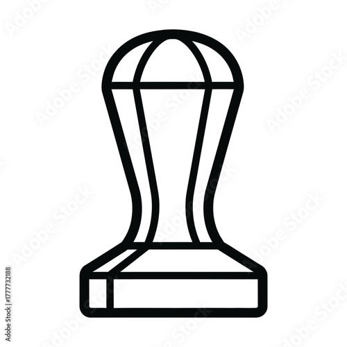 Barista Coffee Tamper Tool Icon