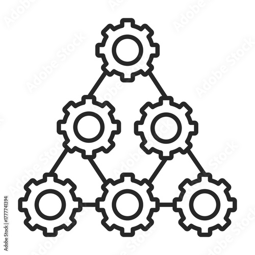 Icon Design Mode Logistics Of Food Resource Quality Distribution