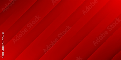 Modern red abstract background with diagonal gradient stripes. Stylish vector design ideal for posters, banners, presentations, and digital marketing projects.