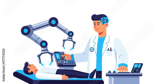 Medical Innovation: Futuristic Surgical Procedures Performed Using Robotic Assistance