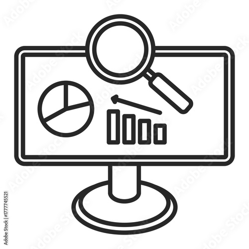 Icon Design Mode Logistics Of Food Resource Quality Distribution