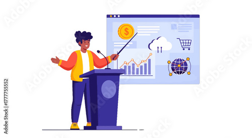 Online Presentation of Business Analytics and Digital Marketing Conceptualization