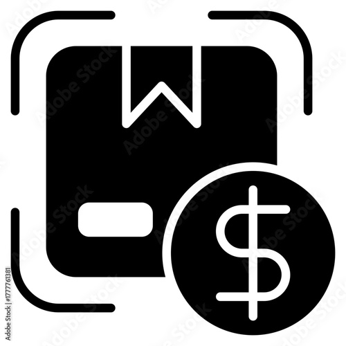 Trade Glyph Black Icon