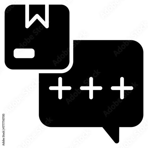 Demand Glyph Black Icon