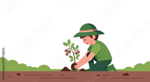 Planting A Sapling: Cultivating Hope For Future Through Environmental Stewardship