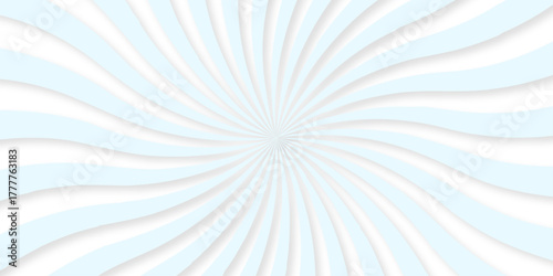 Retro abstract explosion white and gray vintage ray sunrise star sunbeam texture background. vector illustration circle light banner cartoon add design.	