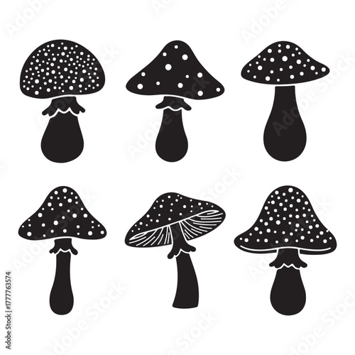 Mushroom Vector Illustration