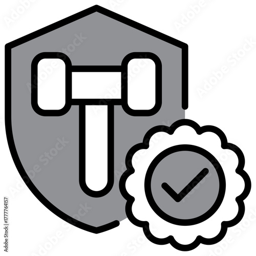 Compliance Icon Single Pack Illustration