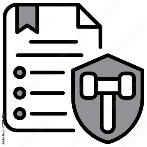 Policy Icon Single Pack Illustration