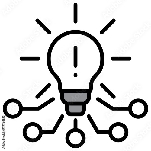 Innovation Icon Single Pack Illustration