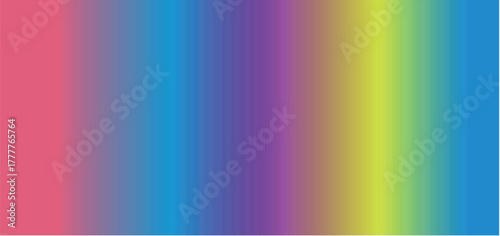 Soothing Abstract Gradient Mesh Waves — A Vibrant Multicolor Fusion of Red, Yellow, Green and more for Blurry Aesthetic Wallpaper and Modern Colorful Cover Background Design