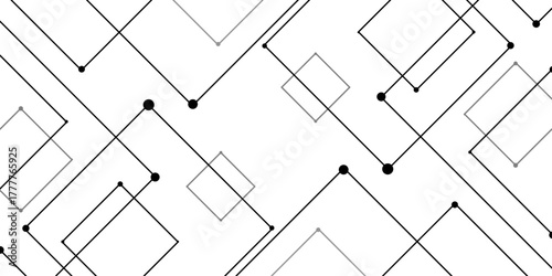 Abstract sketch of a building with lines, Abstract background. Vector abstract futuristic architecture concept with digital geometric connection lines. vector. technology communication data Science.