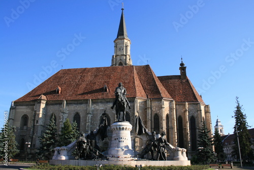 Gothic Black Church of Brașov in Transylvania, Romania