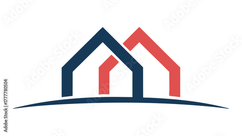 Intertwined houses realty mark