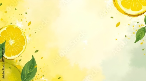 Minimal abstract Bitter Lemon background with soft gradients, translucent layers, and gentle shadow depth, offering a lively yet elegant aesthetic suitable for web, poster, or product design