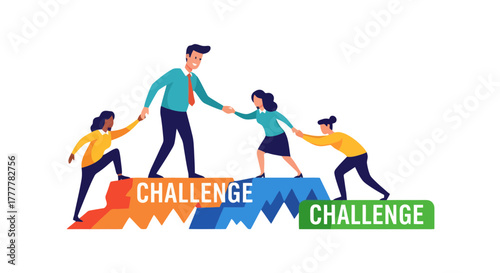 Teamwork And Support in Overcoming Challenges and Achieving Success Together