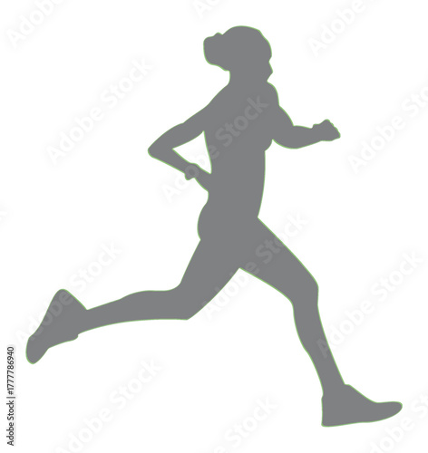 Monocolor Hand-drawn Midnight Madness Marathon T-shirt