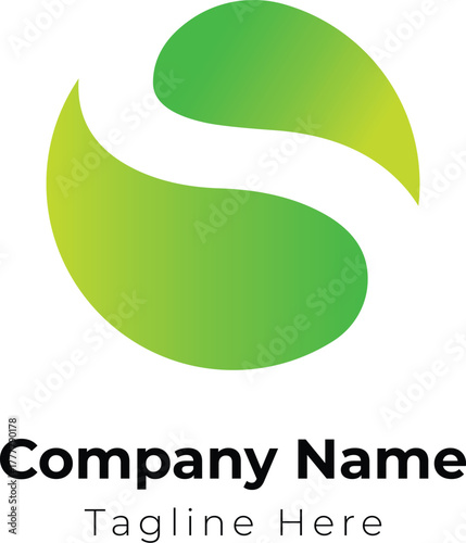 green logo and symbol vector